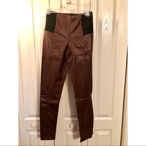 Dynamite Clothing Faux Leather Stretch Pant